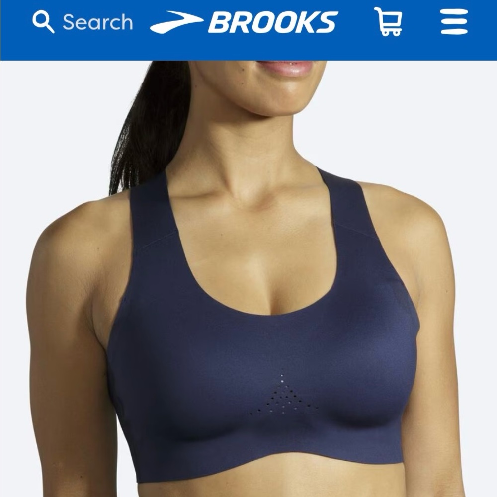 Brooks 38C/D Crossback Run Bra